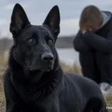 До чого сниться чорний собака, який захищає