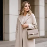 Яка сумка підійде до бежевого пальта
